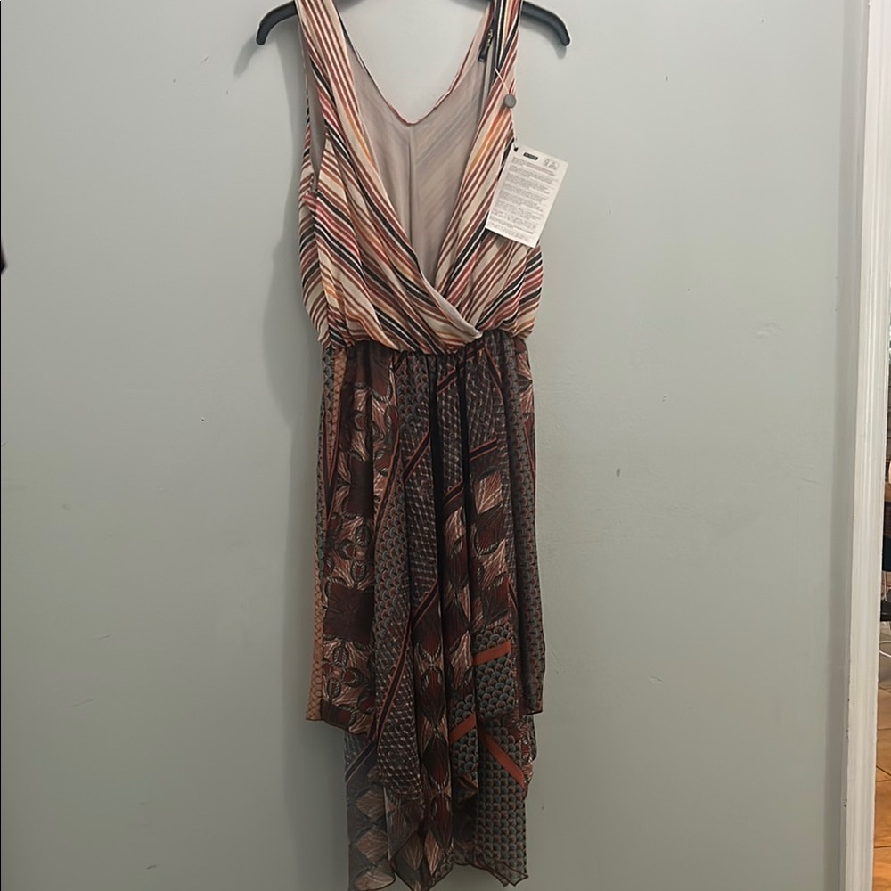 Chic Asymmetrical Sleeveless Dress